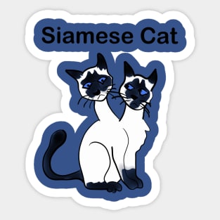 Siamese Cat Sticker